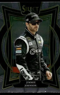 2025 Panini Select Racing Jimmie Johnson #55 Auto Racing - Racing Card Single