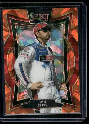 2025 Panini Select Racing Josh Berry #72 Prizm Racing - Racing Card Single