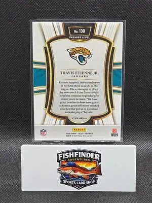 2025 Panini Select Travis Etienne Jr. Black And Orange Shock #130 - Football Card Single