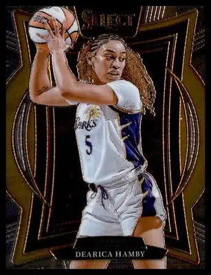 2025 Panini Select WNBA #10 Dearica Hamby - Basketball Card Single