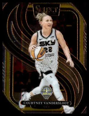 2025 Panini Select WNBA #121 Courtney Vandersloot - Basketball Card Single