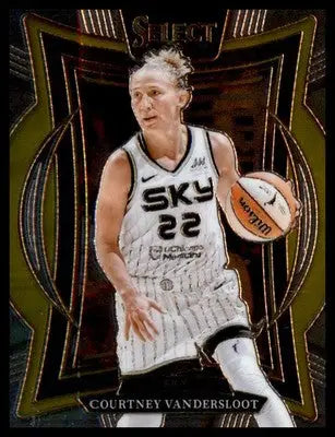 2025 Panini Select WNBA #36 Courtney Vandersloot - Basketball Card Single