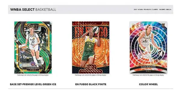 2025 Panini Select WNBA Basketball Mega Box - Sports Cards - Basketball Sealed