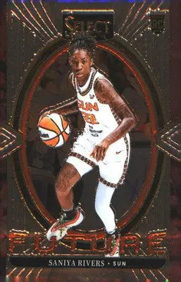 2025 Panini Select WNBA Select Future #9 Saniya Rivers - Basketball Card Single