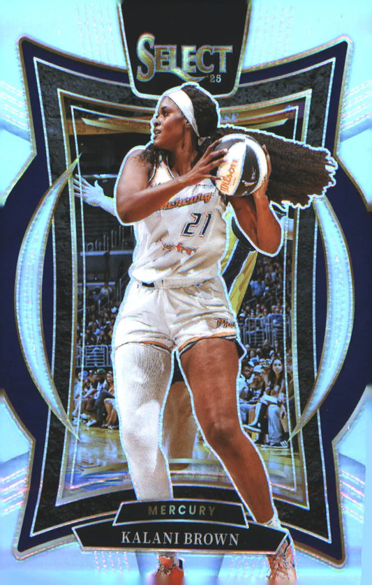 2025 Panini Select WNBA Silver Prizms #14 Kalani Brown