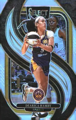 2025 Panini Select WNBA Silver Prizms #151 Dearica Hamby - Basketball Card Single