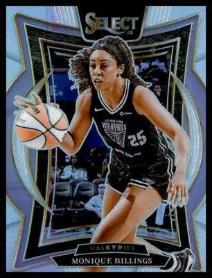 2025 Panini Select WNBA Silver Prizms #33 Monique Billings - Basketball Card Single