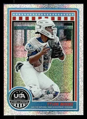 2025 Panini Stars and Stripes USA Baseball #174 Tyson Moore Opening Day - Baseball Card Single