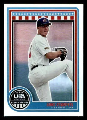 2025 Panini Stars and Stripes USA Baseball #61 Luke Esquivel - Baseball Card Single
