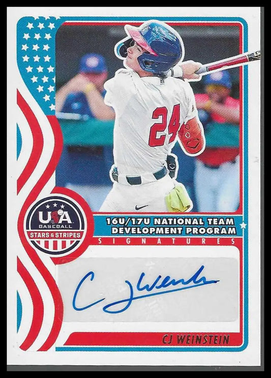 2025 Panini Stars & Stripes USA Baseball Speckle #114 Knox Myers - Baseball Card Single
