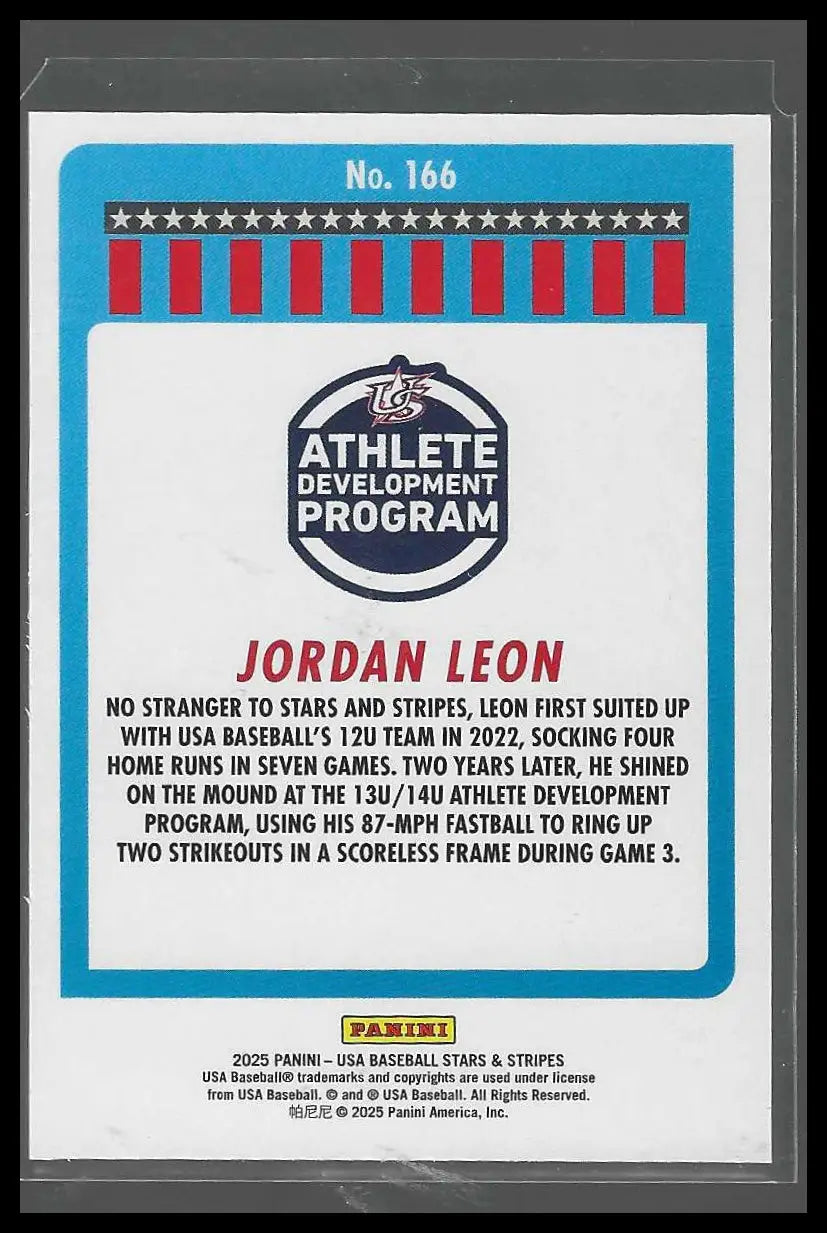 2025 Panini Stars & Stripes USA Baseball Speckle #133 Kannon Derry - Baseball Card Single