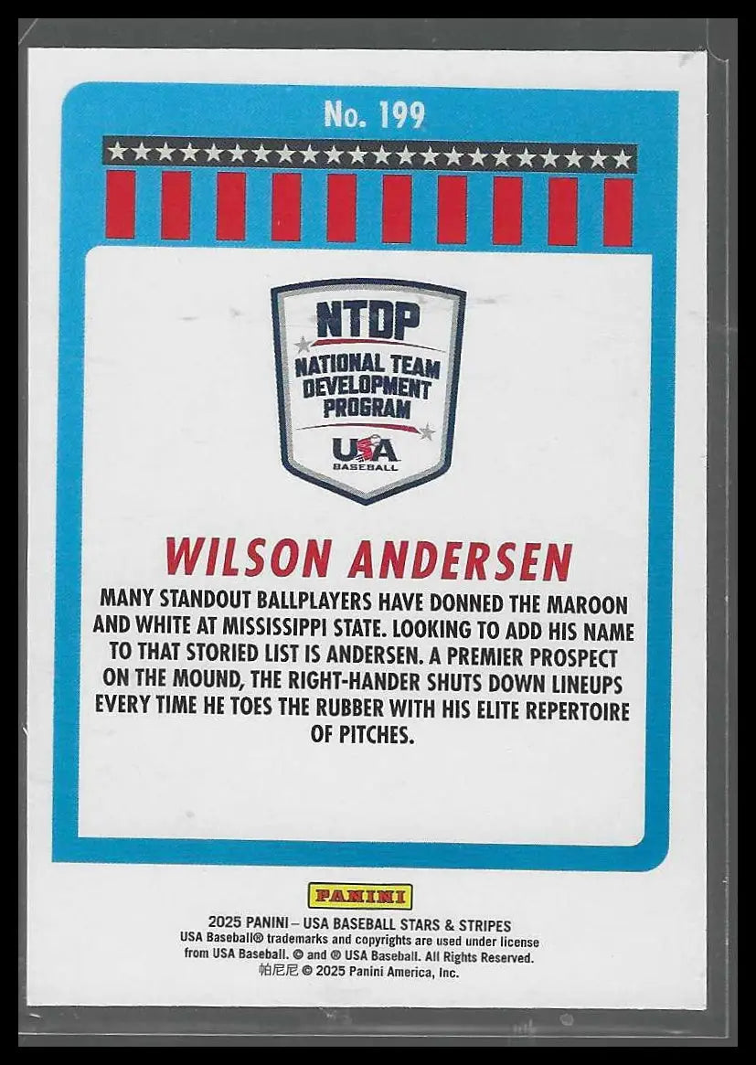 2025 Panini Stars & Stripes USA Baseball Speckle #158 Andres Armenta - Baseball Card Single