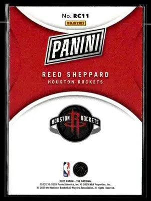 2025 Panini The National #RC11 Reed Sheppard - Basketball Card Single