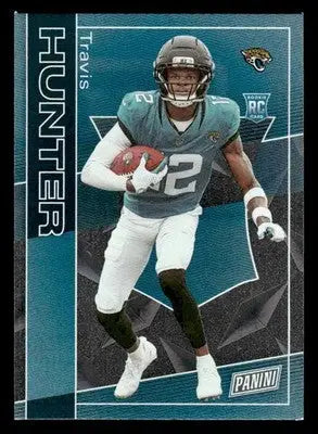 2025 Panini The National #RC14 Travis Hunter Silver Pack Foil Jaguars
