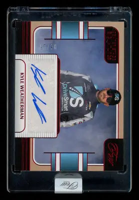 2025 Panini Turn Four Center Stage Signatures Kyle Weatherman #CSS-KWT 04/15 - Other