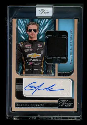 2025 Panini Turn Four Connor Mosack #MA-CMK 25/99 Autograph Memorabilia Racing - Racing Card Single