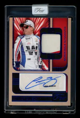 2025 Panini Turn Four Racing Connor Zilisch #MA-CZS Autograph Patch RC 21/49 - Racing Card Single