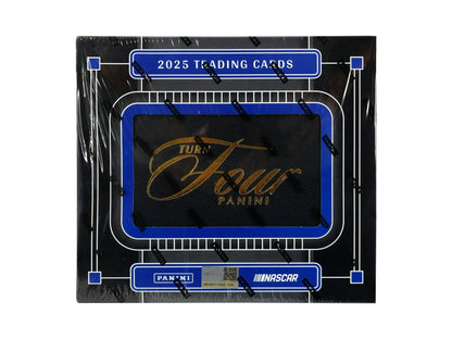 2025 Panini Turn Four Racing Hobby Box | Columbia Sports Cards - Sports Card Hobby Boxes