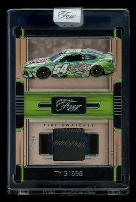 2025 Panini Turn Four Ty Gibbs #TS-TGS 97/99 Tire Swatch Racing