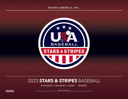 2025 Stars & Stripes baseball card from Panini USA Collegiate National Team product