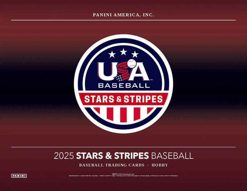 2025 Panini USA Baseball Stars & Stripes Hobby Box - Sports Cards - Baseball Sealed