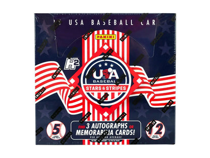 2025 Panini USA Stars & Stripes Baseball H2 Box - Sports Card Hobby Boxes