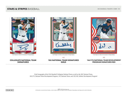 2025 Panini USA Stars & Stripes Baseball H2 Box - Sports Card Hobby Boxes