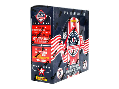 2025 Panini USA Stars & Stripes Baseball H2 Box - Sports Card Hobby Boxes