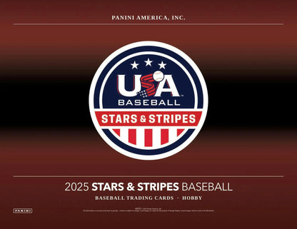 2025 Panini USA Stars & Stripes Baseball Hobby Box - Sports Card Hobby Boxes