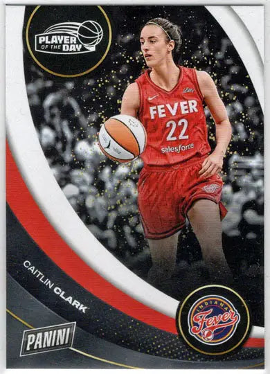 2025 Panini WNBA Player of the Day Base Card 1 Caitlin Clark - Basketball Card Single