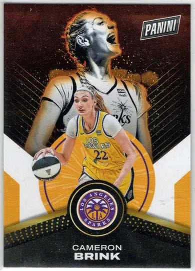 2025 Panini WNBA Player of the Day Base Card 77 Cameron Brink - Basketball Card Single