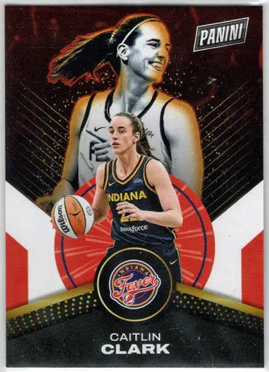 2025 Panini WNBA Player of the Day Base Card 79 Caitlin Clark - Basketball Card Single