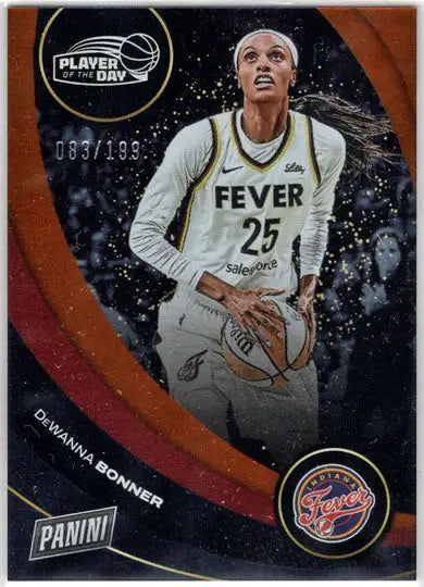 2025 Panini WNBA Player of the Day Orange Parallel Card 5 DeWanna Bonner 083/199 - Basketball Card Single