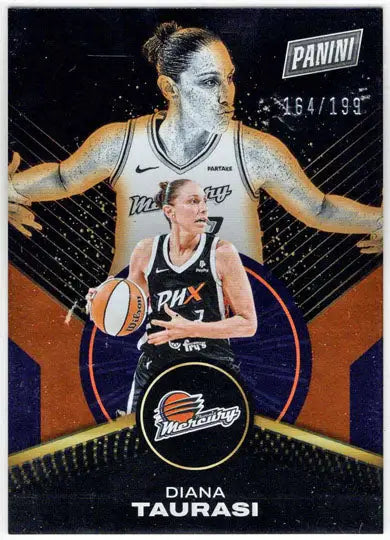 2025 Panini WNBA Player of the Day Orange Parallel Card 60 Diana Taurasi 164/199 - Basketball Card Single
