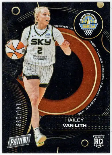 2025 Panini WNBA Player of the Day Orange Parallel Card HVL Hailey Van Lith /199 - Basketball Card Single