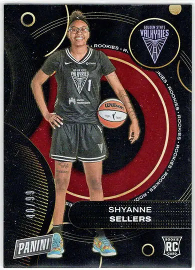 2025 Panini WNBA Player of the Day Red Parallel Card RC13 Shyanne Sellers 40/99 - Basketball Card Single