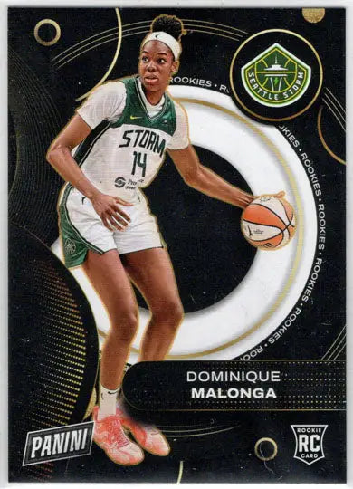2025 Panini WNBA Player of the Day Rookie Card RC2 Dominique Malonga - Basketball Card Single