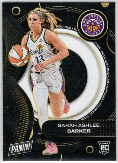 2025 Panini WNBA Player of the Day Rookie Card RC8 Sarah Ashlee Barker - Basketball Card Single