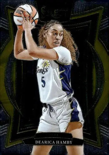 2025 Panini WNBA Select #10 Dearica Hamby NM Near Mint Concourse ID:83345 - Basketball Card Single