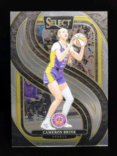2025 Panini WNBA Select #120 Cameron Brink NM Near Mint Premier Level ID:83607 - Basketball Card Single