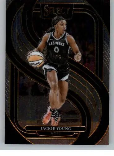 2025 Panini WNBA Select #161 Jackie Young NM Near Mint Premier Level ID:83770 - Basketball Card Single
