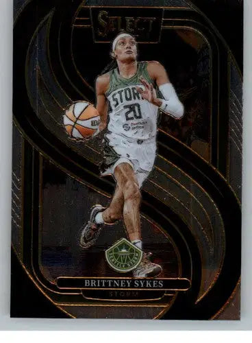 2025 Panini WNBA Select #162 Brittney Sykes NM Near Mint Premier Level ID:83771 - Basketball Card Single