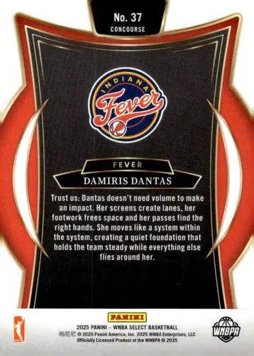 2025 Panini WNBA Select #37 Damiris Dantas NM Near Mint Concourse ID:83482 - Basketball Card Single