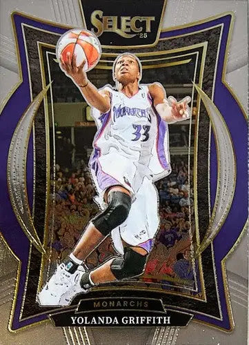2025 Panini WNBA Select #54 Yolanda Griffith NM Near Mint Concourse ID:83488 - Basketball Card Single