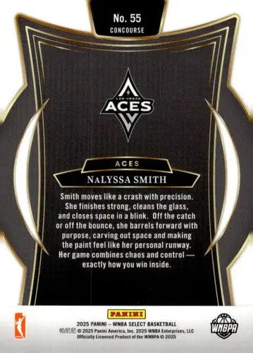 2025 Panini WNBA Select #55 NaLyssa Smith NM Near Mint Concourse ID:83333 - Basketball Card Single