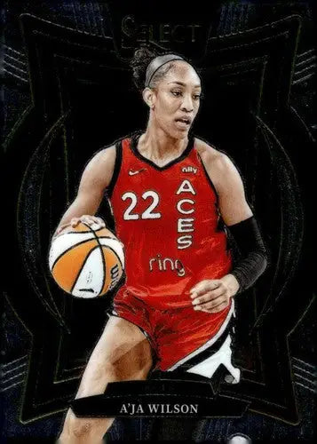 2025 Panini WNBA Select #56 A’ja Wilson NM Near Mint Concourse ID:83489 - Basketball Card Single