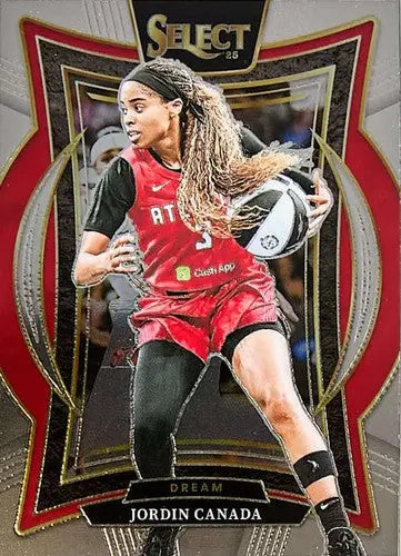 2025 Panini WNBA Select #62 Jordin Canada NM Near Mint Concourse ID:83334 - Basketball Card Single