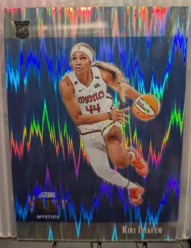 2025 Panini WNBA Select Score Select Throwback Flash Prizms #3 Kiki Iri ID:83110 - Basketball Card Single