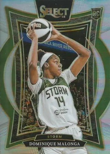 2025 Panini WNBA Select Silver Prizms #60 Dominique Malonga NM Near Min ID:83848