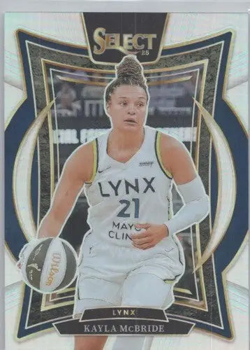 2025 Panini WNBA Select Silver Prizms #97 Kayla McBride NM Near Mint Co ID:83849